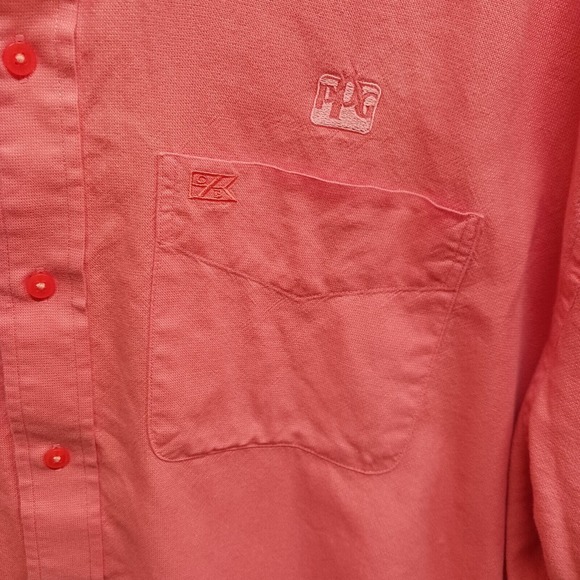 Cutter & Buck Long Sleeve Button Down Shirt Men’s Size XXL PPG Orange - Picture 4 of 8